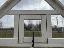 Greenhouse Interior Vent Door
